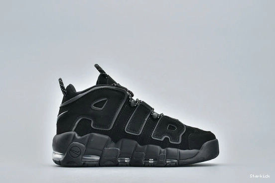  (2018) More Uptempo 414962-004 Black Reflective Air 0321